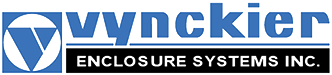 Vynckier logo fiberglass enclosures